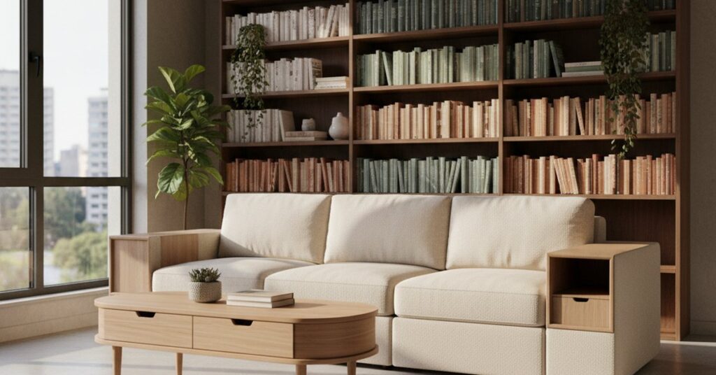 Organizacja przestrzeni w małym mieszkaniu: Triki, by zmieścić więcej