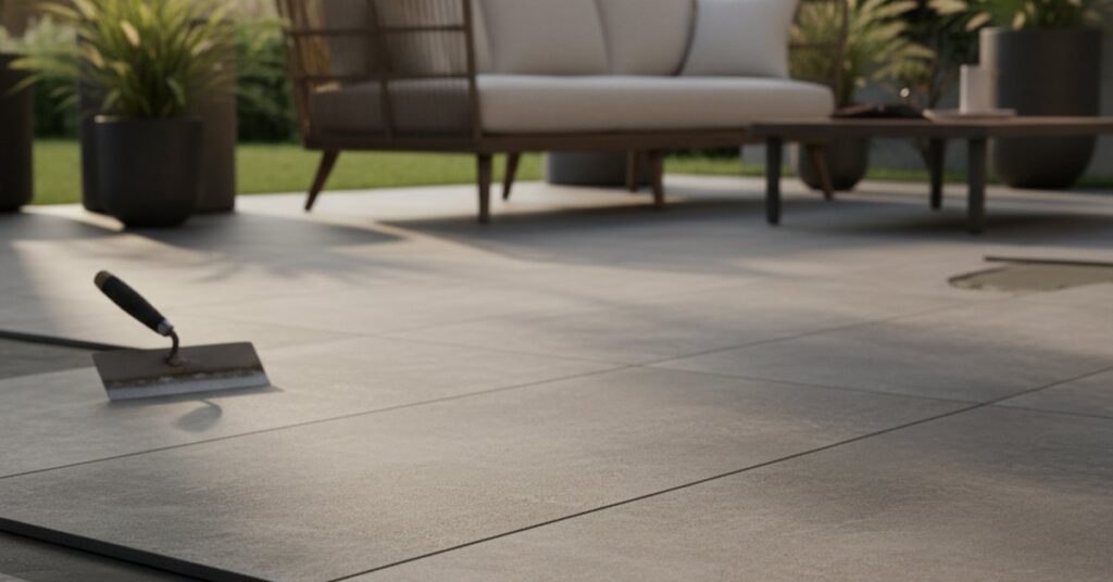 Układanie płytek ceramicznych na tarasie: Poradnik krok po kroku